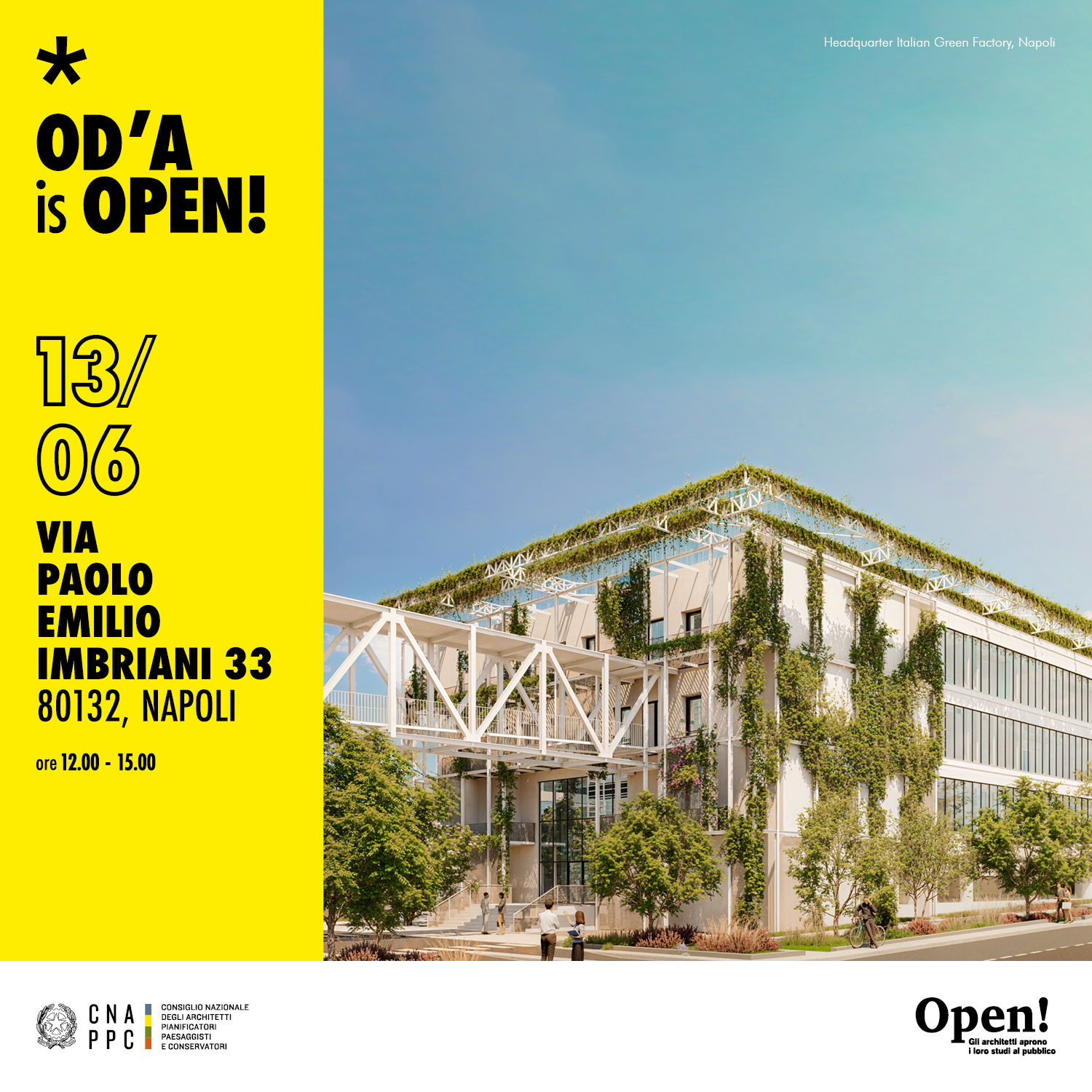 OPEN! STUDI APERTI 2025